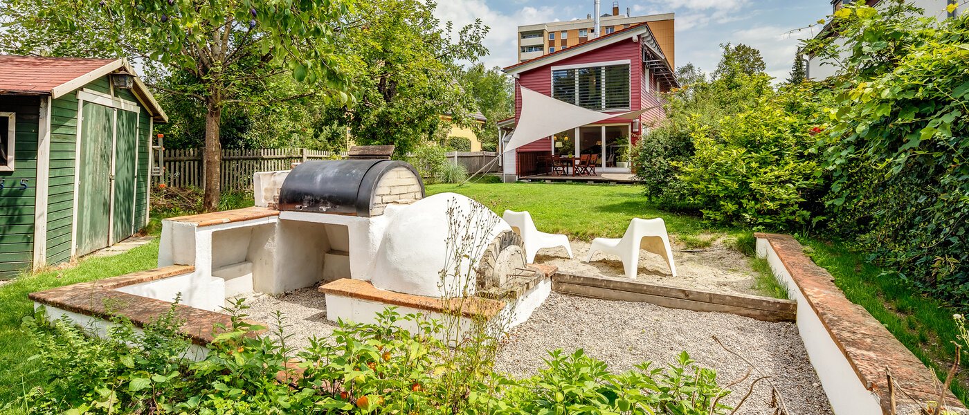 Vrijstaand huis München Fasanerie 02 Tuin 11740