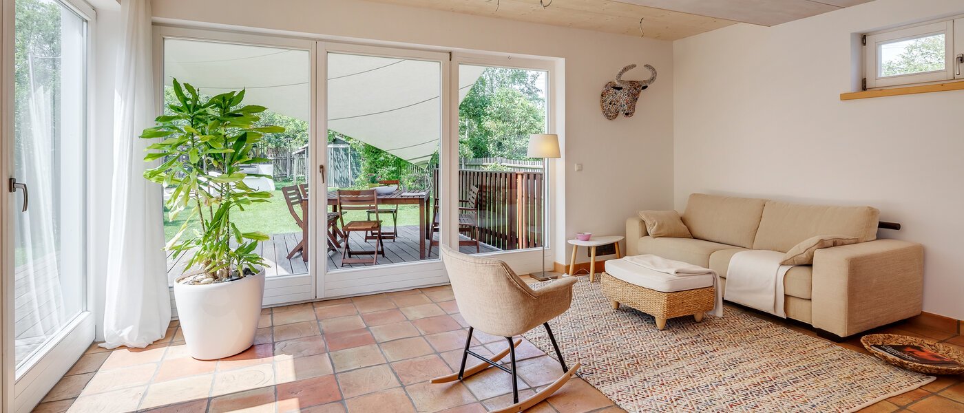 Önálló ház München Fasanerie 01 Nappali 11740