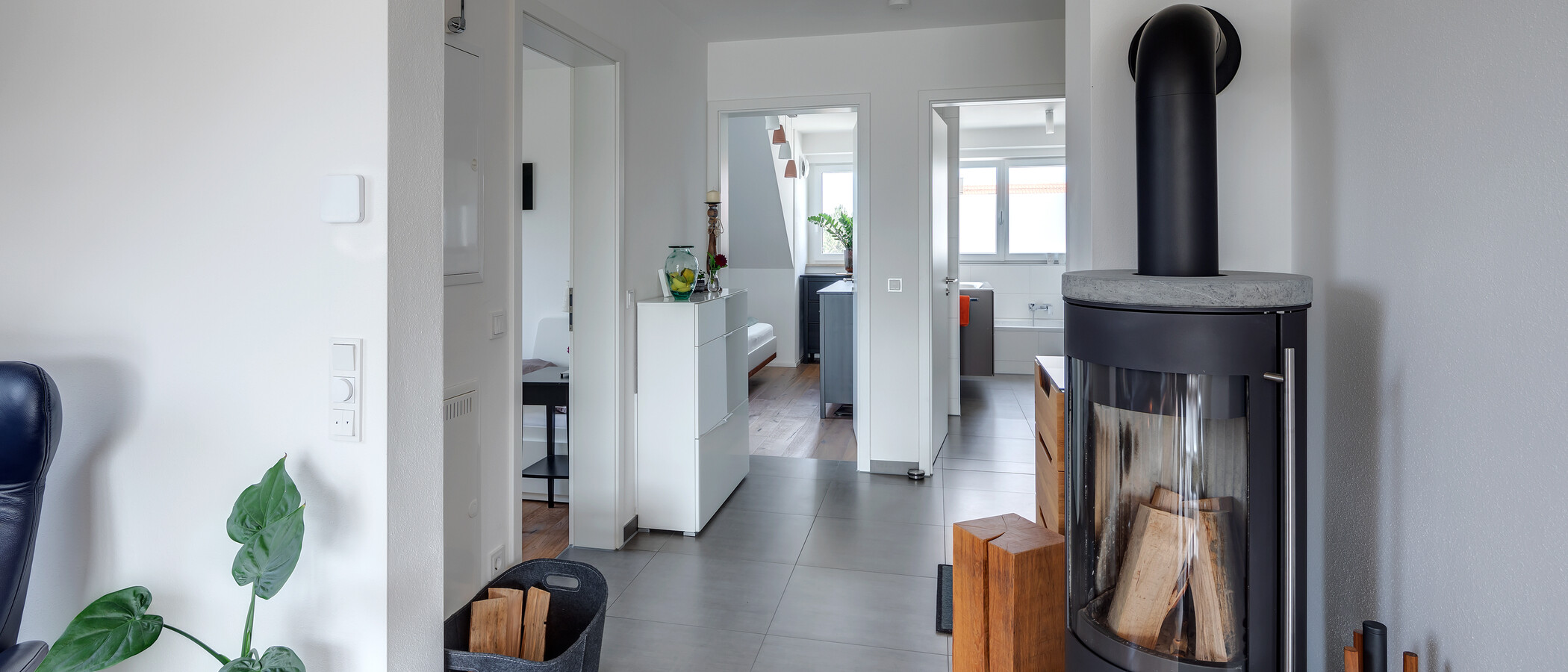 Podkrovní byt München Großhadern 01 Chodba/chodba 11784