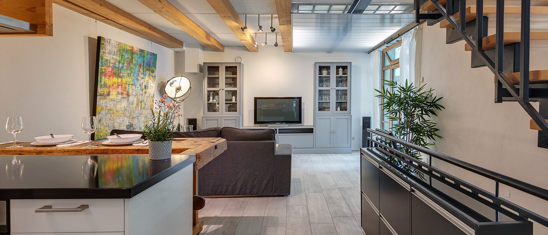 Maisonette-lejlighed München Westend 03 Køkken 11814