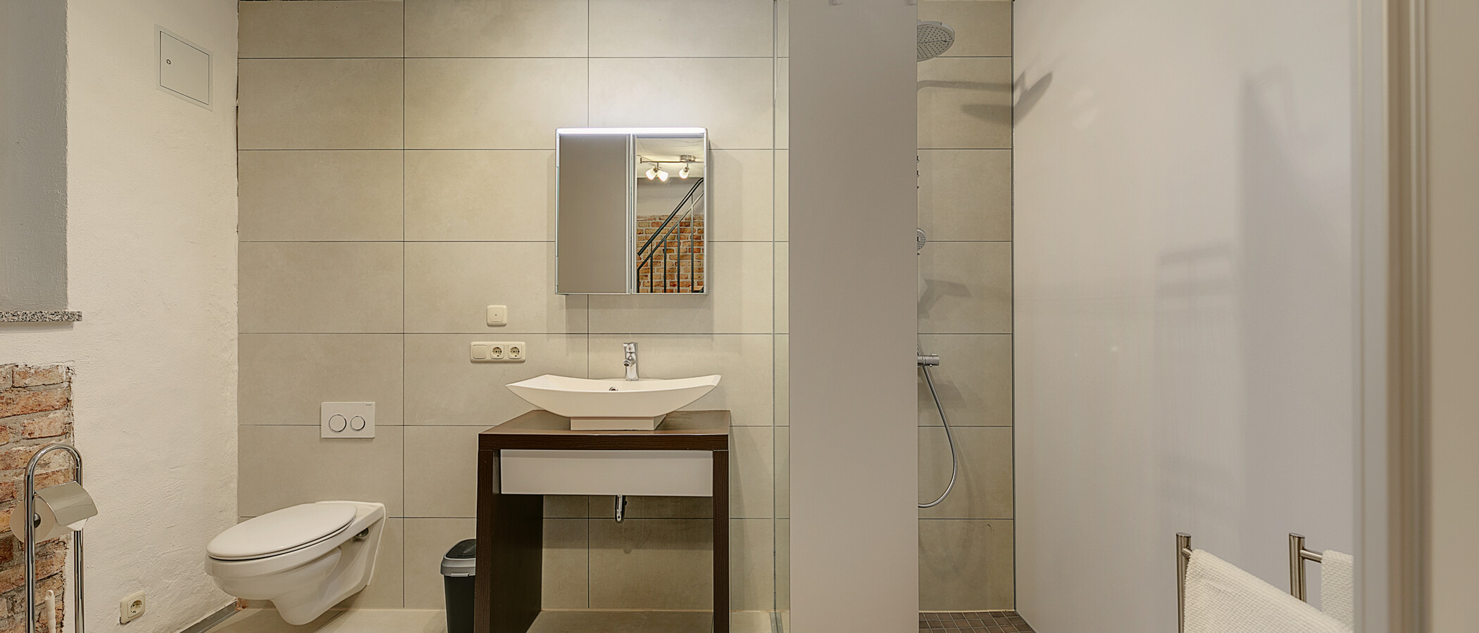 Maisonette-lejlighed München Westend 02 2. Badeværelse 11814