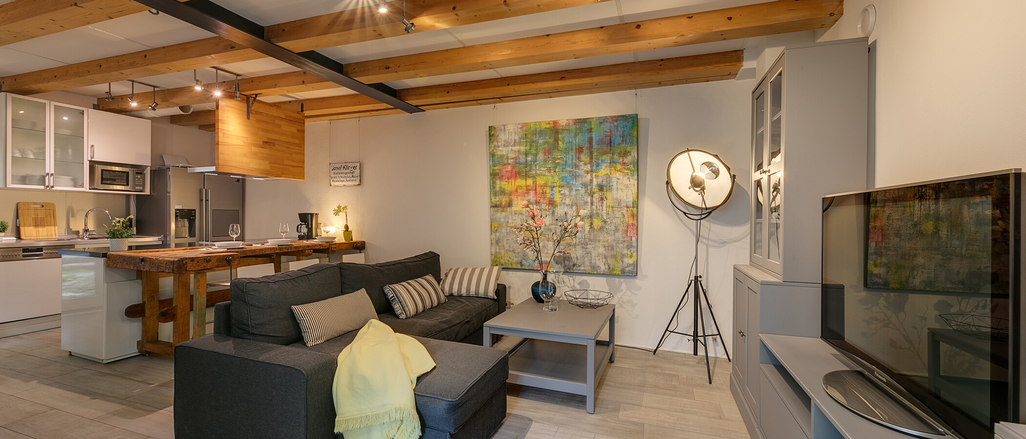 Maisonette-lejlighed München Westend 01 Opholdsområde 11814