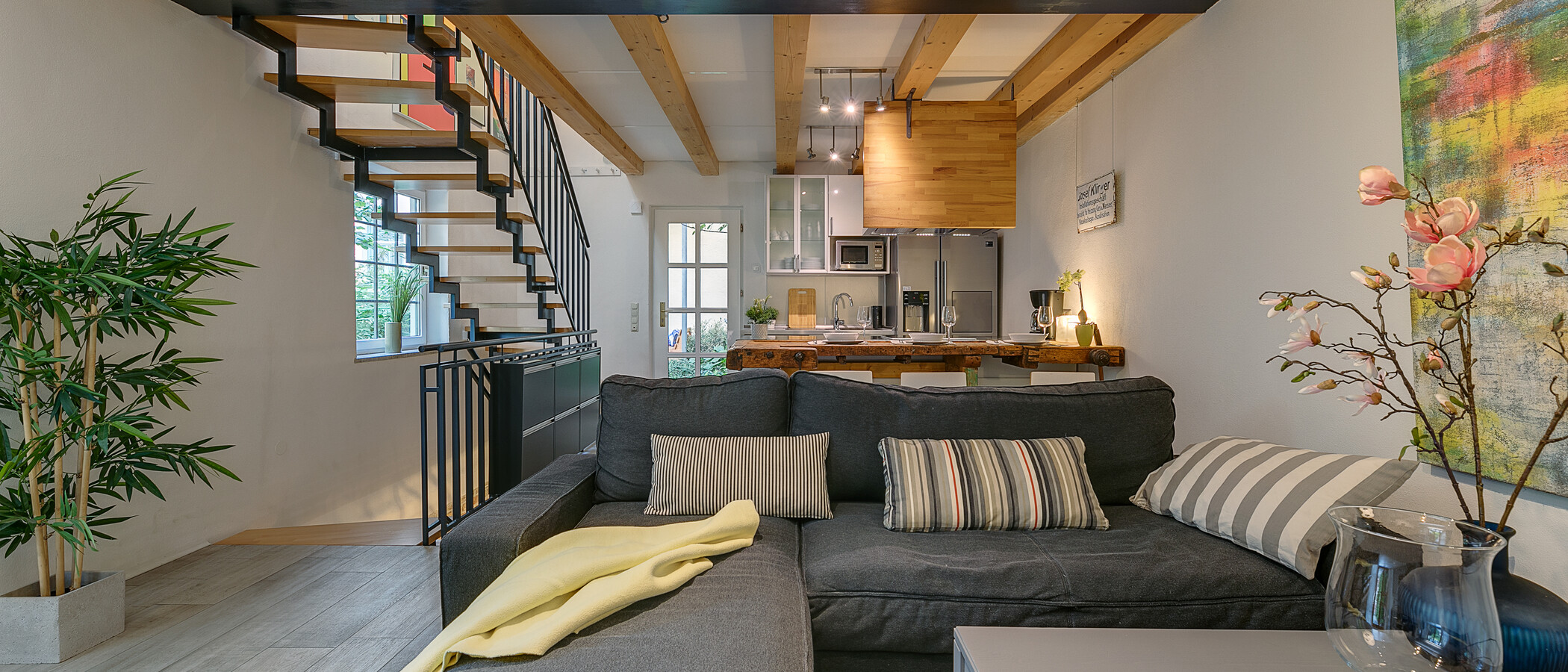 Maisonette-lejlighed München Westend 02 Opholdsområde 11814