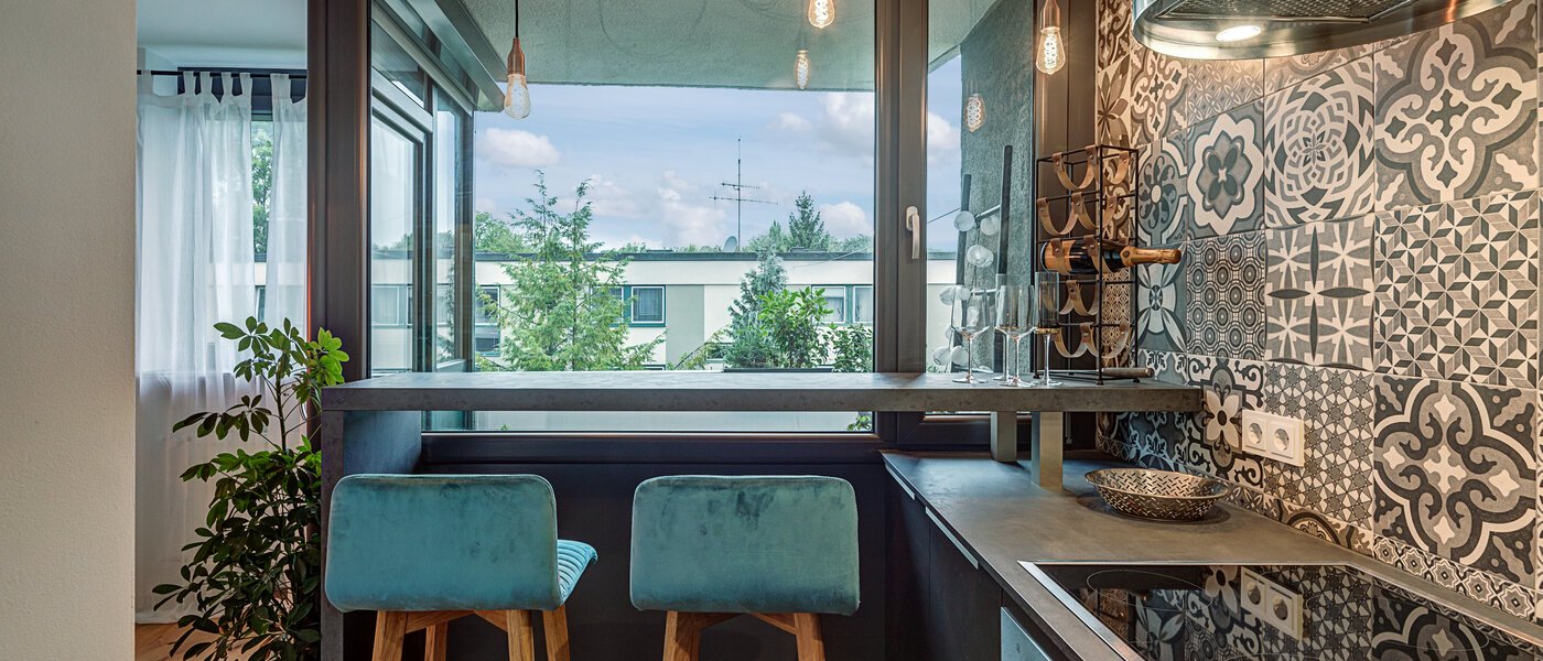 Ravna stran München Untergiesing 04 Kuhinja 11816