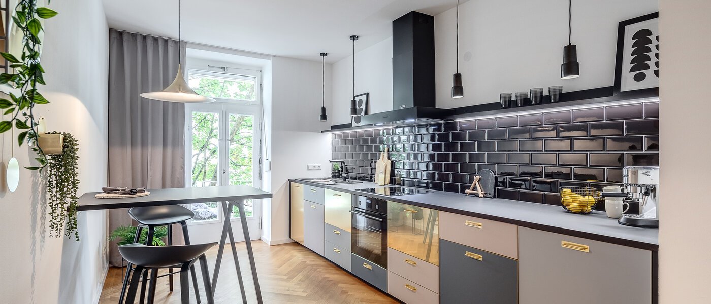 Плосък München Haidhausen 01 Кухня 11821