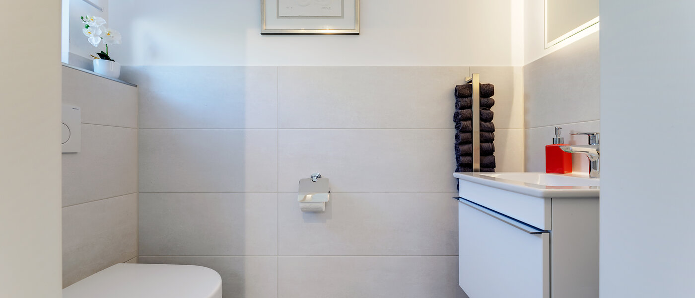 Bungalov Germering 01 WC pre hostí 11857