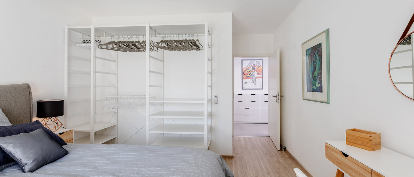 Bungalov Germering 03 Spálňa 11857