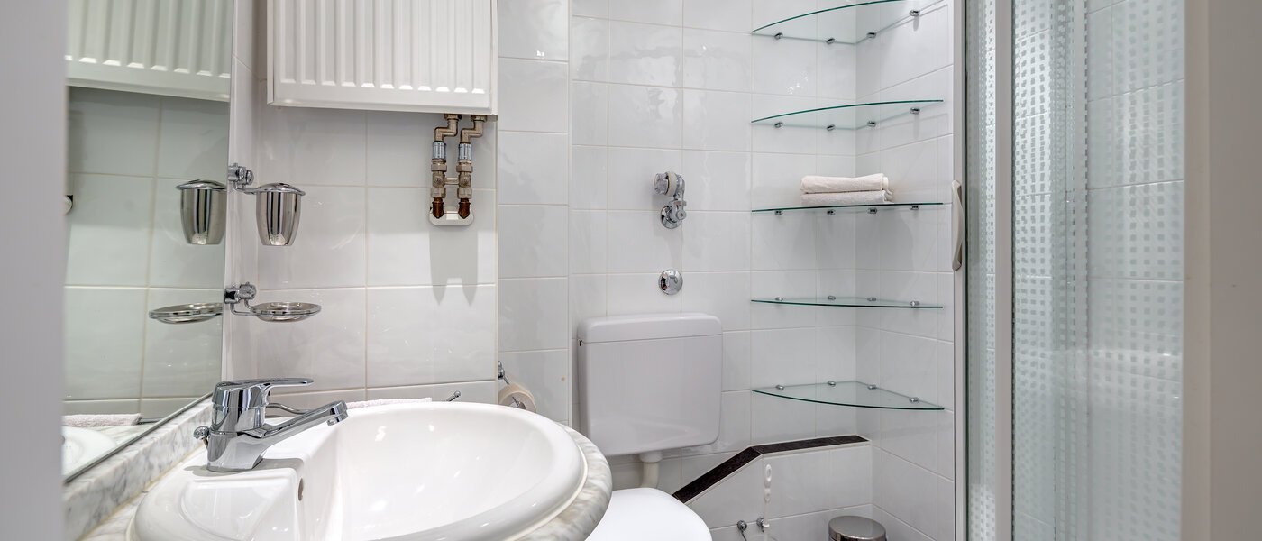 Плосък München Schwabing-West (rund um den Hohenzollernplatz) 02 Баня 1187