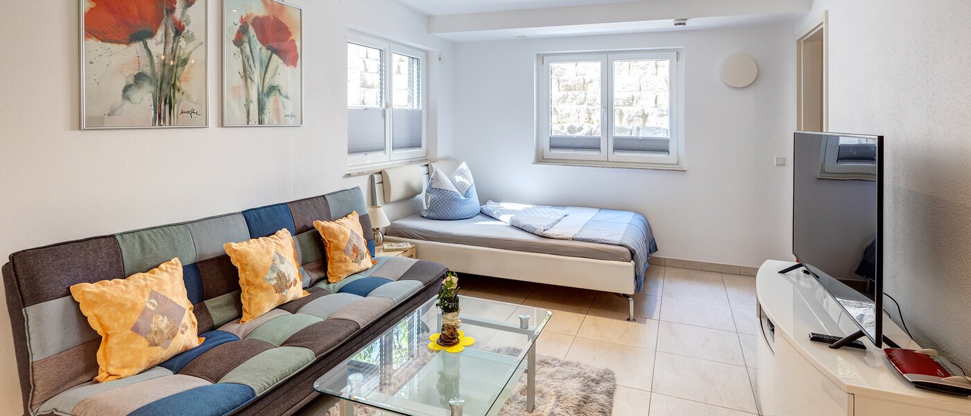 Kletno stanovanje Haar 02 Dnevni prostor 11871