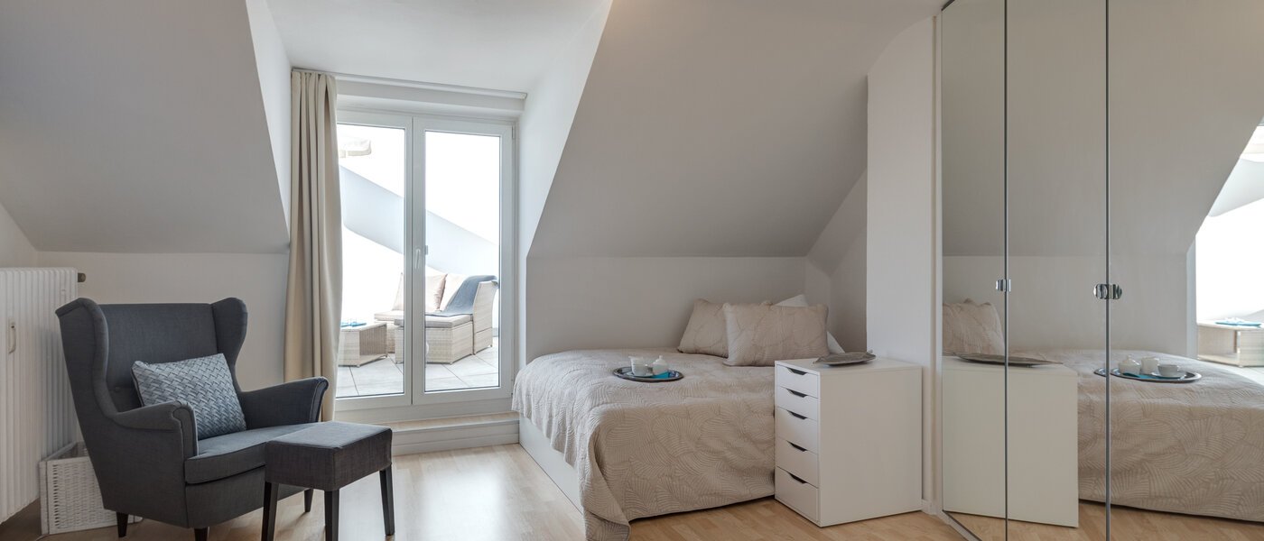 다락방 평면 München Obergiesing 02 거실 공간 11915