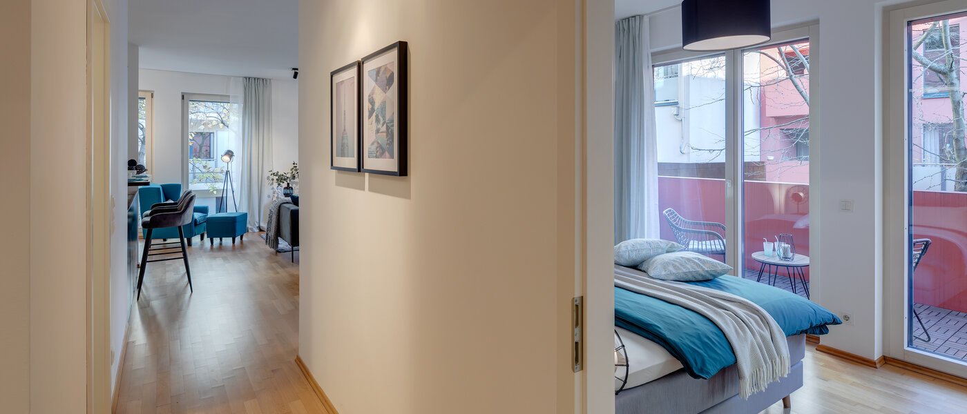 Plat München Schwabing (rechts der Leopoldstraße) 02 Coridor / hol 11920