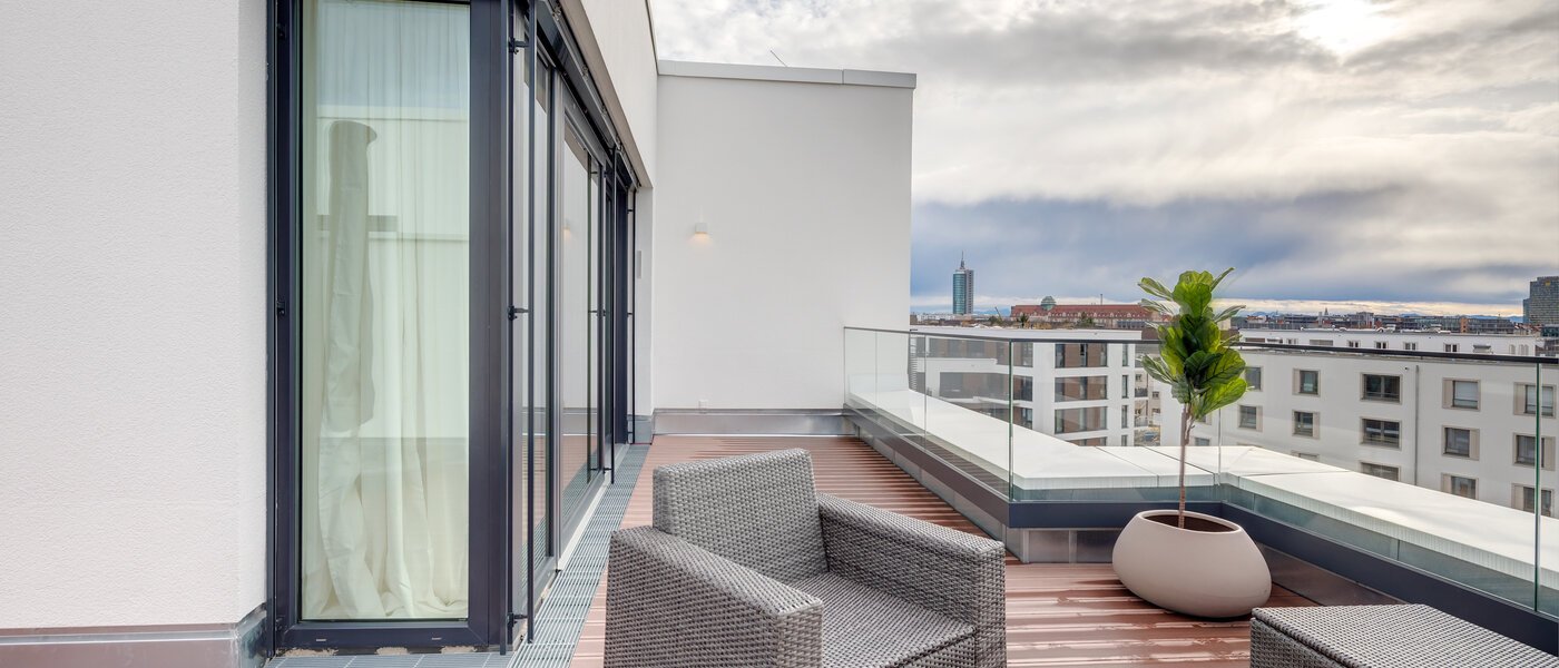 Plano München Neuhausen 02 Terraço no telhado 11921