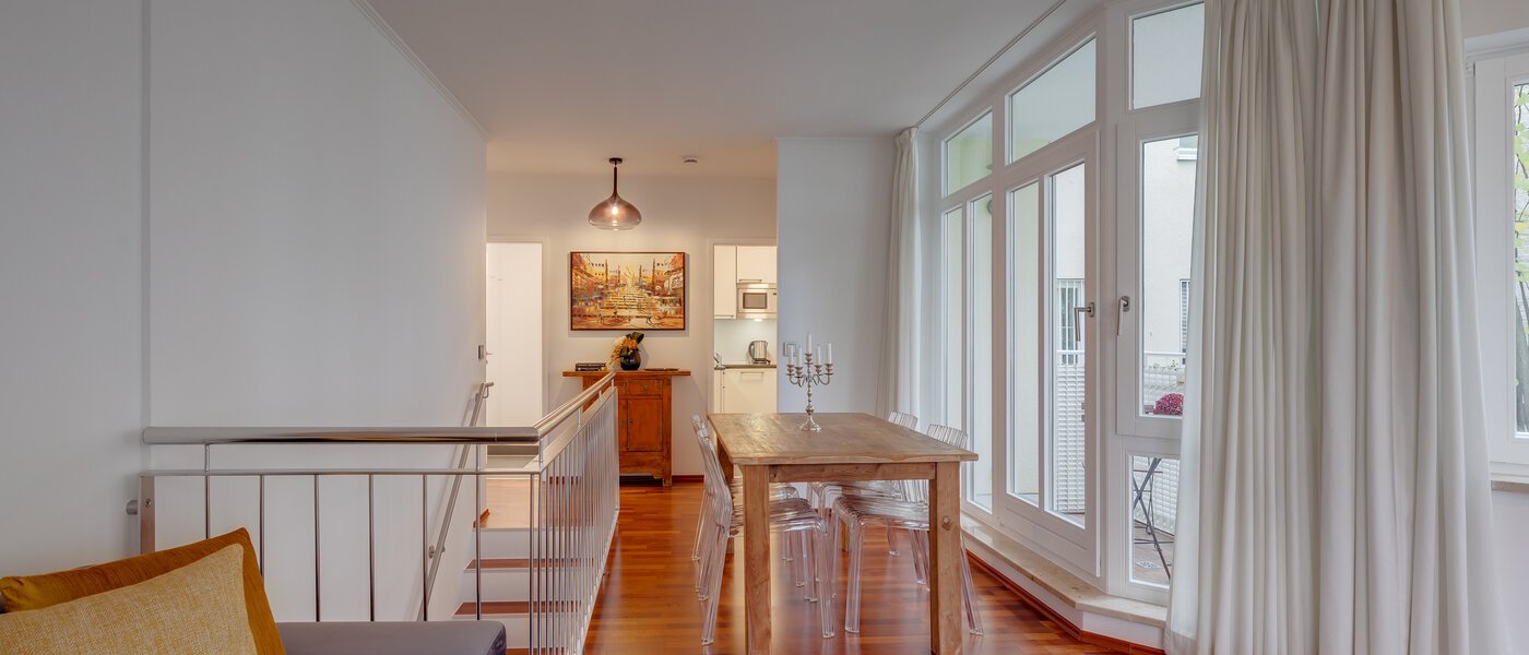 Διαμέρισμα μεζονέτας München Schwabing-West (rund um den Hohenzollernplatz) 01 Καθιστικό 11944