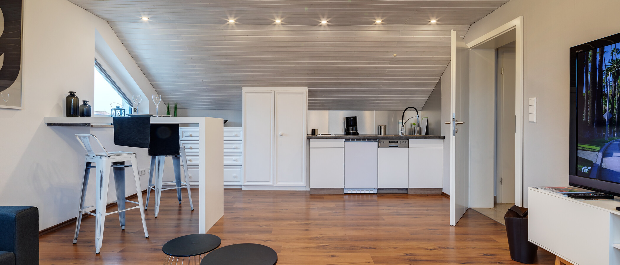 Loftsleilighet München Lerchenau 03 Stue og oppholdsrom 11948