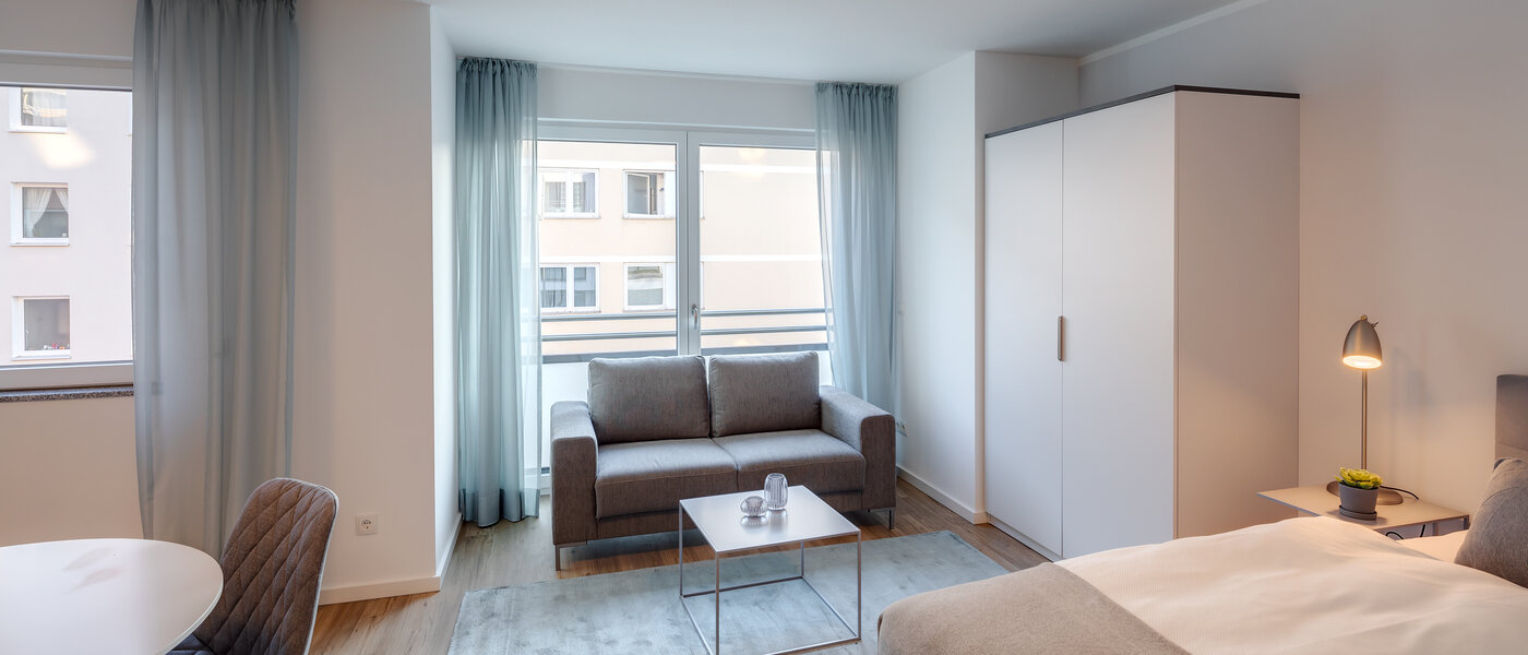 Flat München Milbertshofen 02 Stue og oppholdsrom 11972