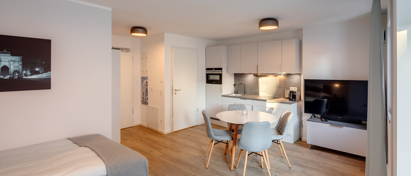 Flat München Milbertshofen 04 Stue og oppholdsrom 11972