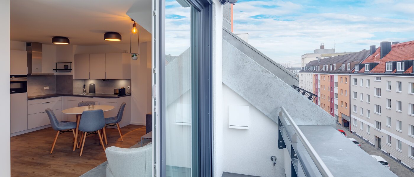 Düz München Milbertshofen 01 Çatı terası 11977