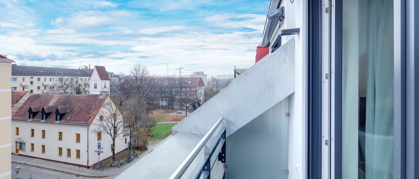 Düz München Milbertshofen 02 Çatı terası 11977