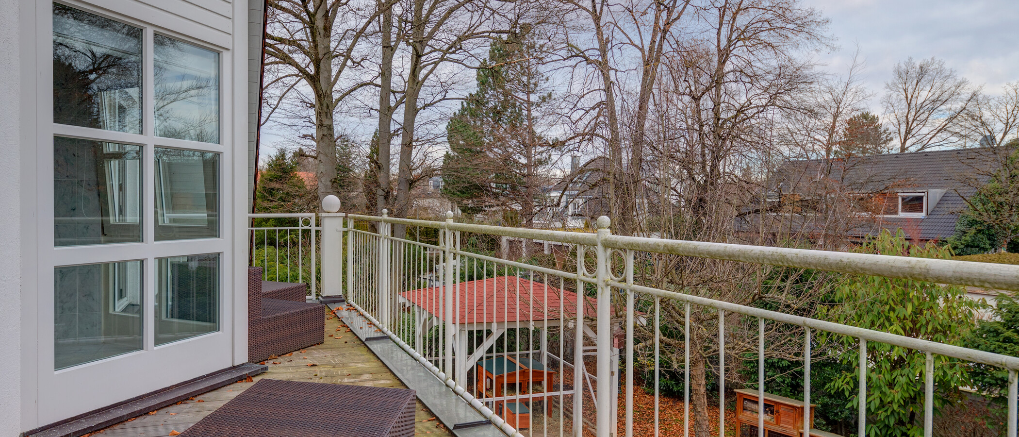 Galerija stanovanje Pullach im Isartal 02 Balkon 12007