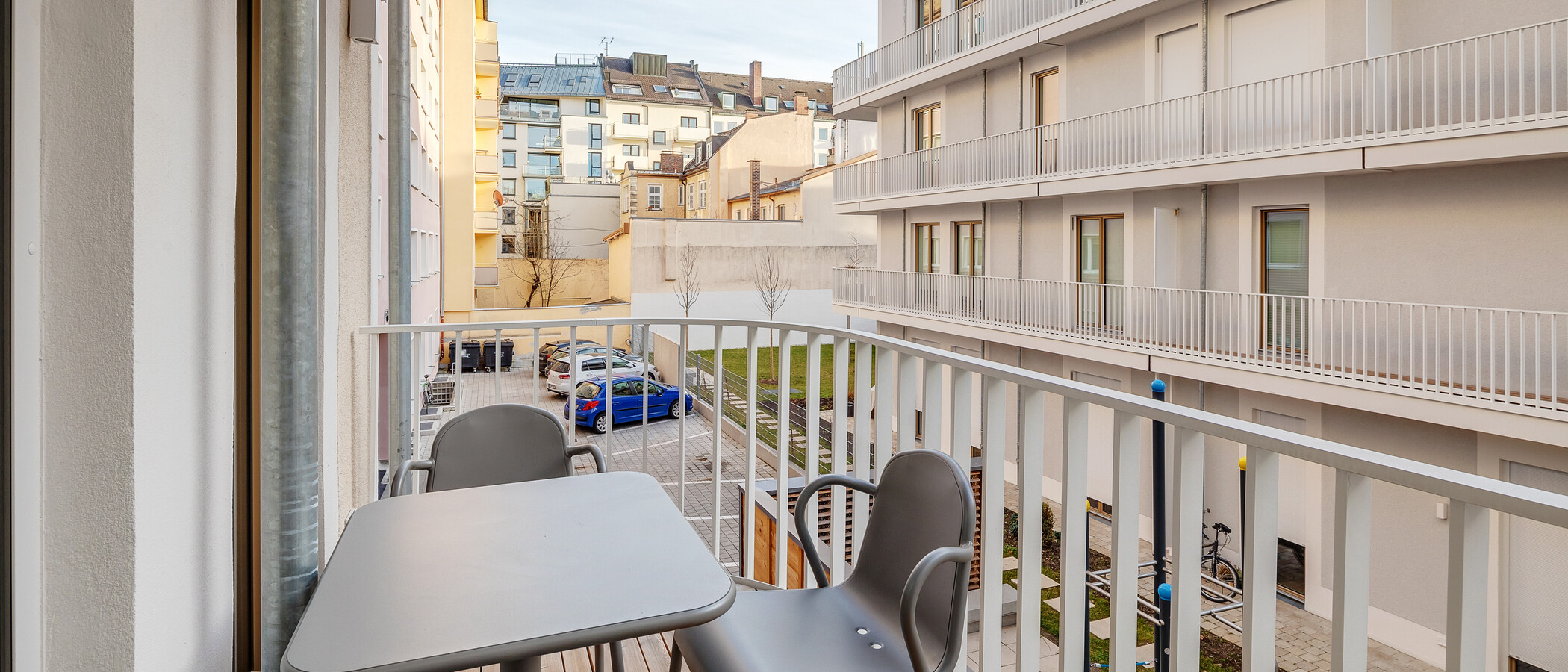 Płaski München Maxvorstadt 01 Balkon 12025