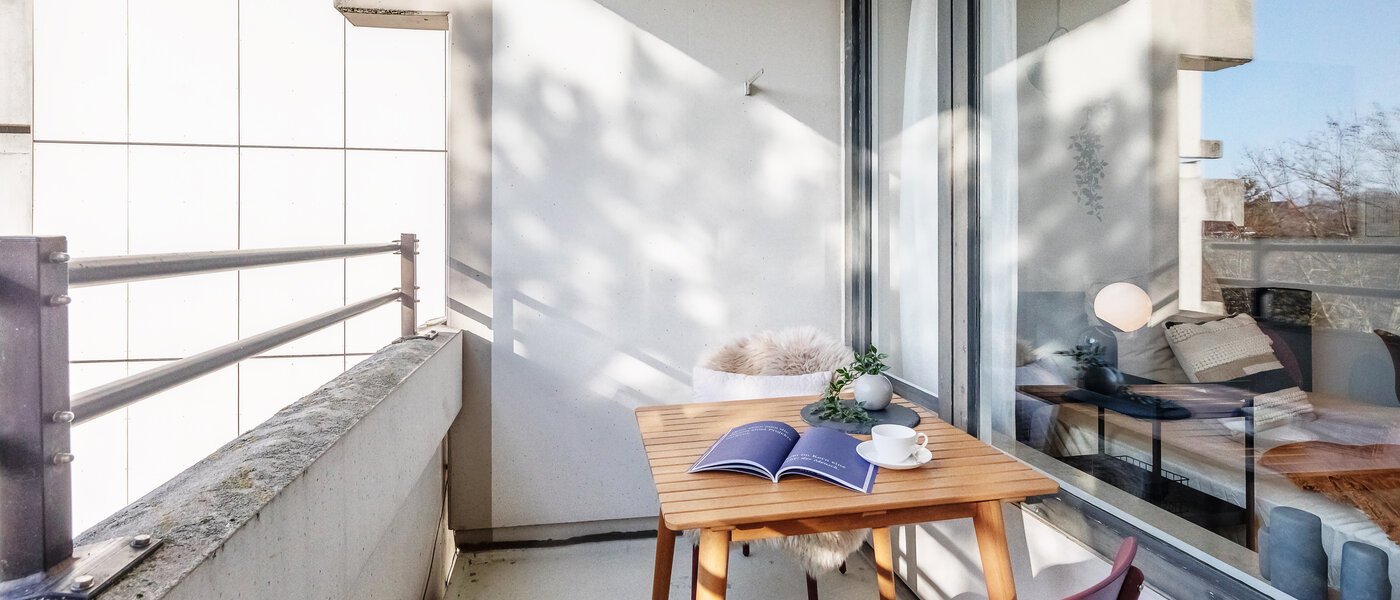 Flat München Haidhausen 01 Balkong 12031