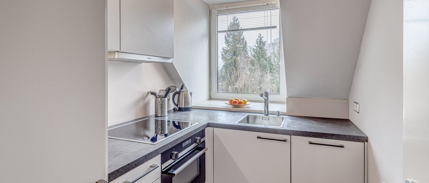 Podkrovní byt München Oberföhring 01 Kuchyně 1206