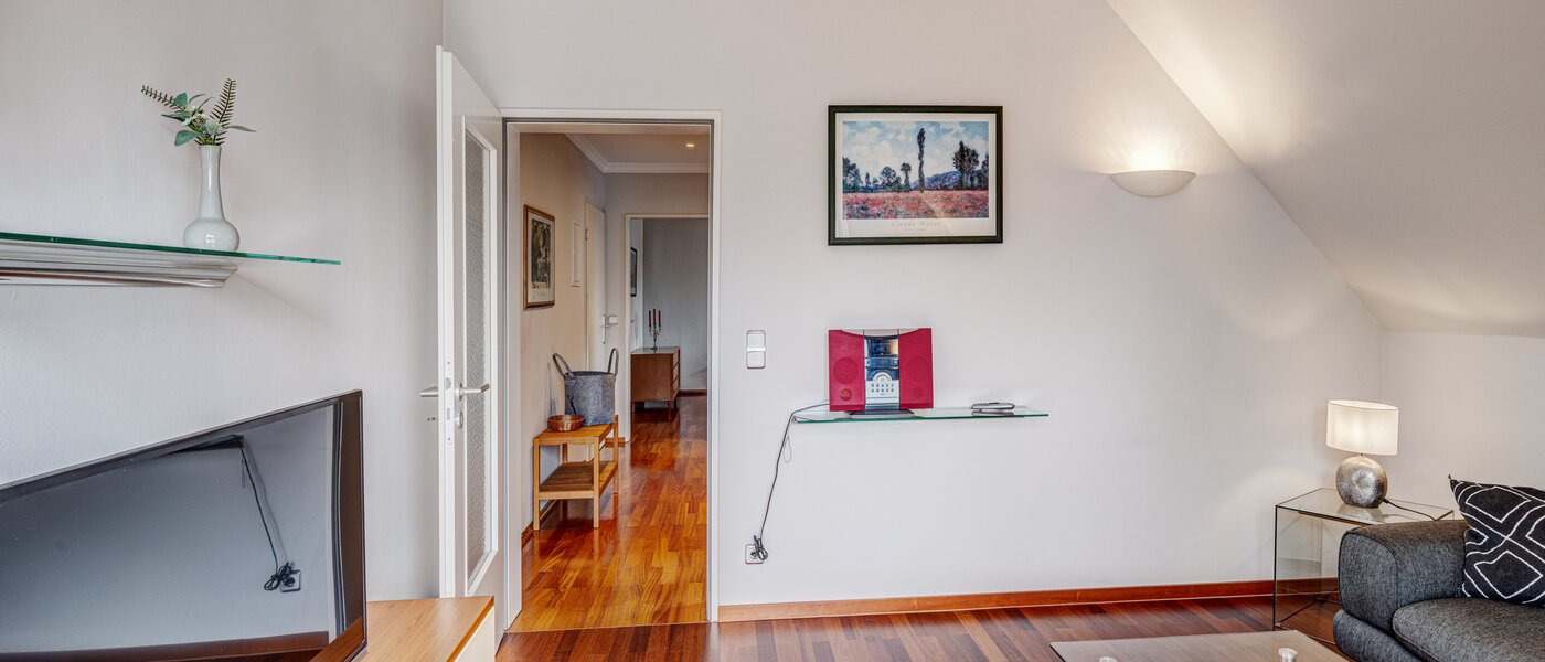 Podkrovní byt München Oberföhring 04 Obývací prostor 1206