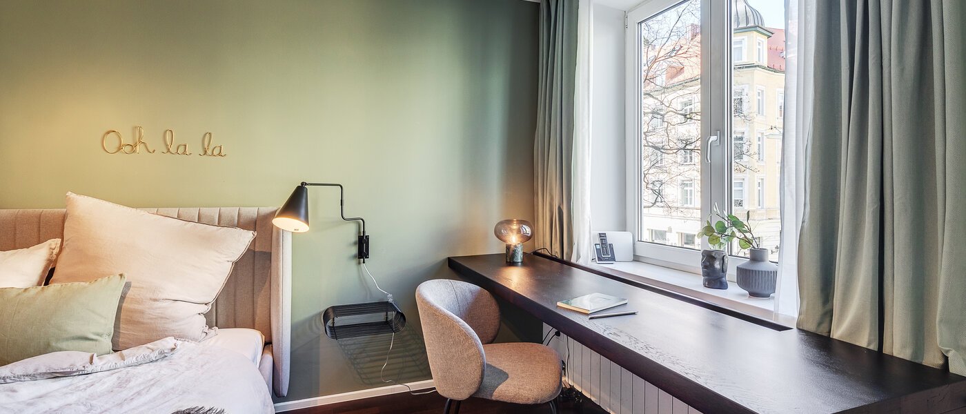 Плосък München Schwabing 02 Първа спалня 12071