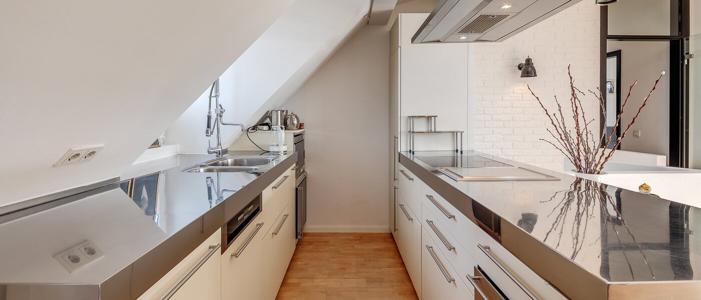 Mezonetový byt München Ludwigsvorstadt 03 Kuchyně 12126