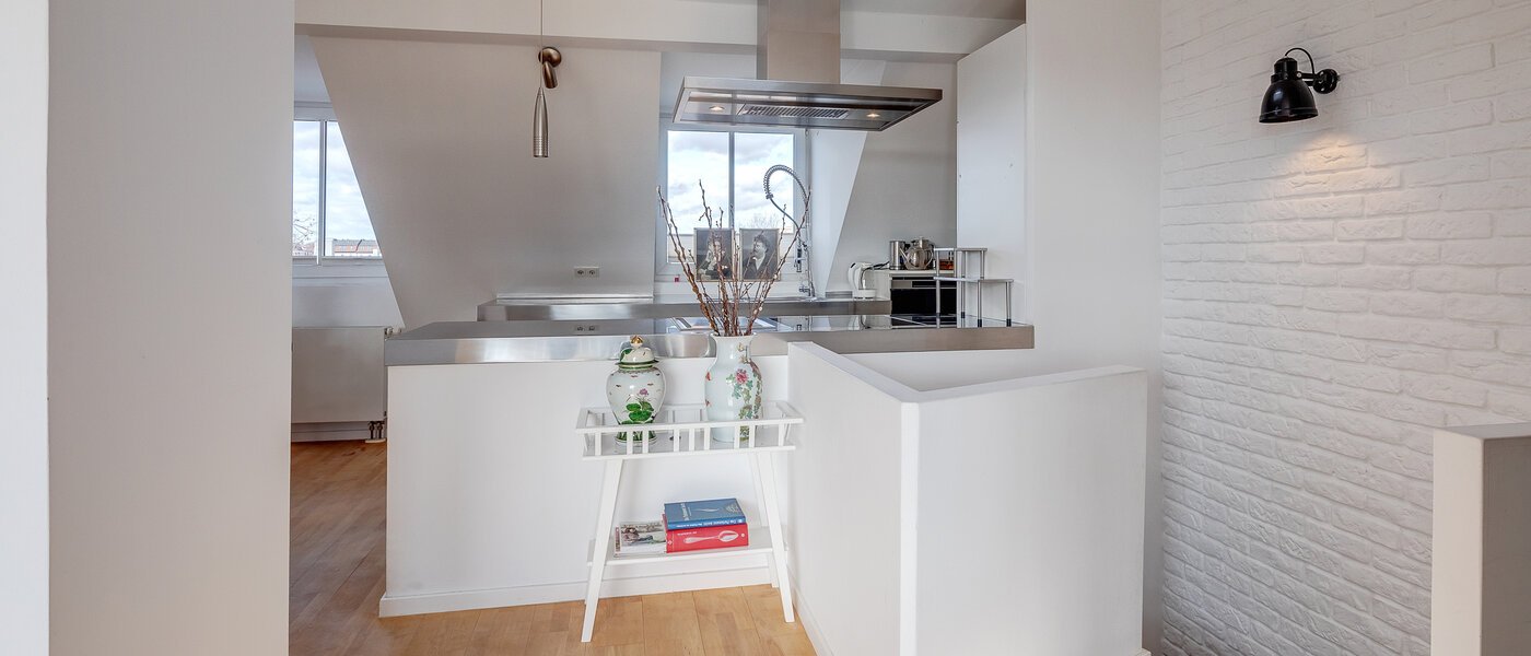 Mezonetový byt München Ludwigsvorstadt 04 Kuchyně 12126