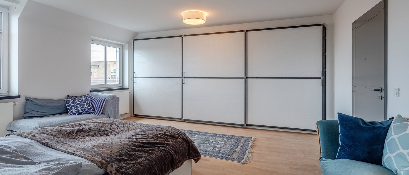 Mezonetový byt München Ludwigsvorstadt 03 Ložnice 12126