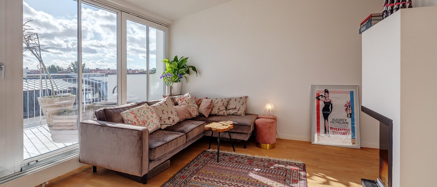 Mezonetový byt München Ludwigsvorstadt 02 Obývací prostor 12126