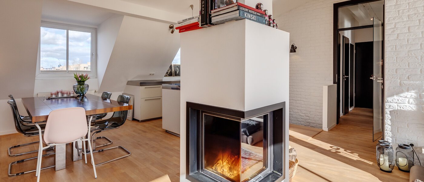 Mezonetový byt München Ludwigsvorstadt 04 Obývací prostor 12126