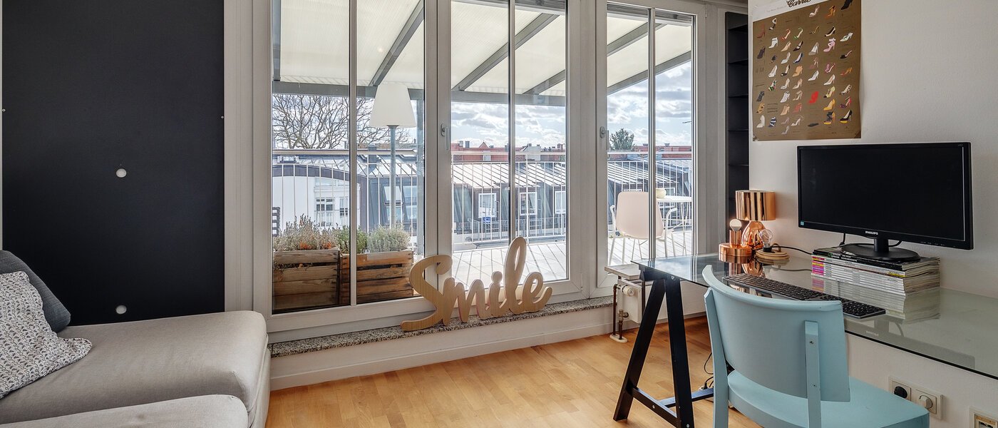 Mezonetový byt München Ludwigsvorstadt 01 Pokoj pro hosty 12126