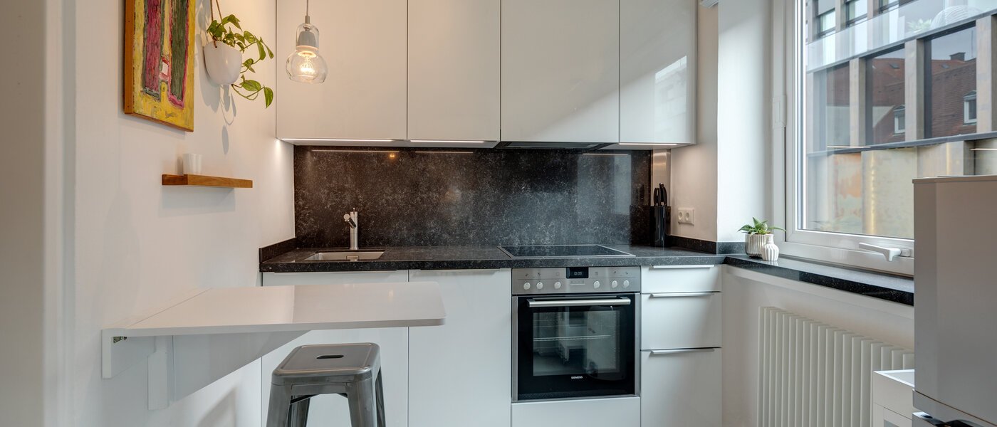 Плоский München Altstadt 01 Кухня 12129