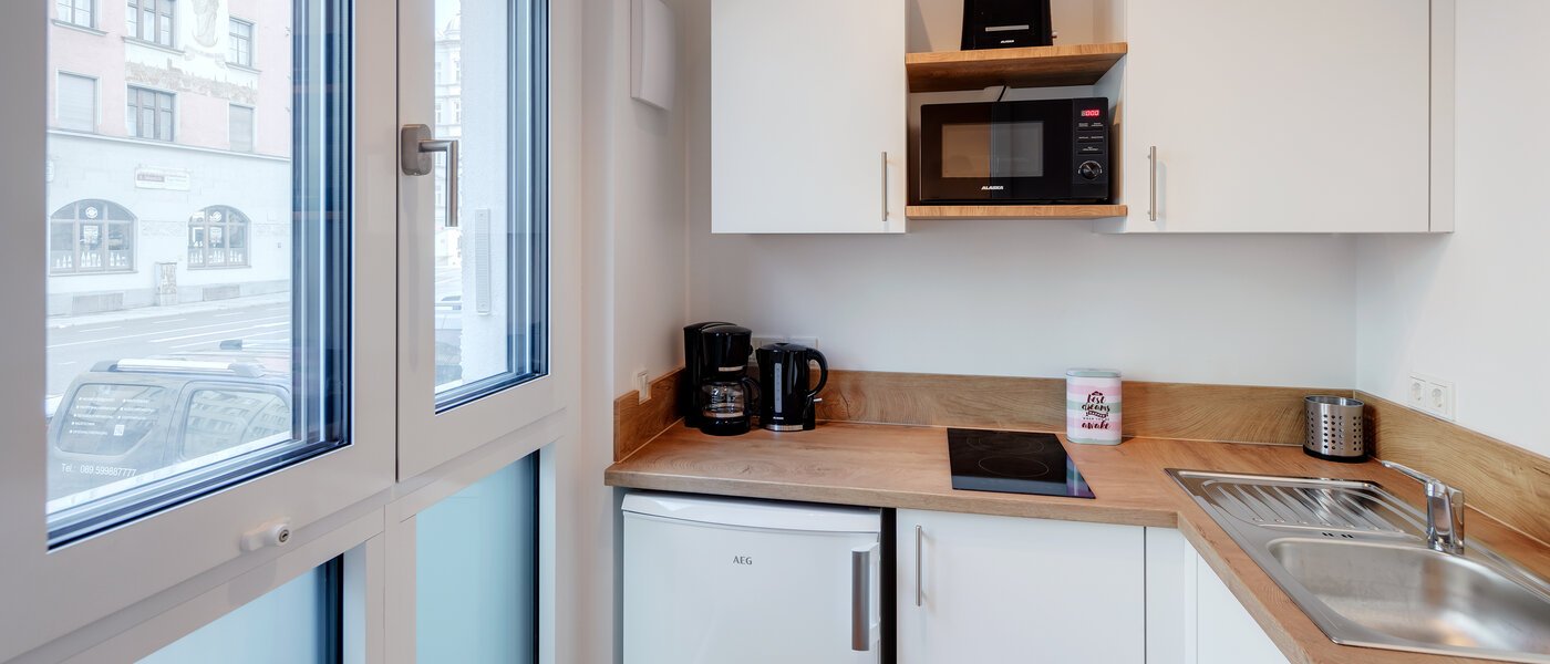 Flat München Haidhausen 02 Kjøkken 12142