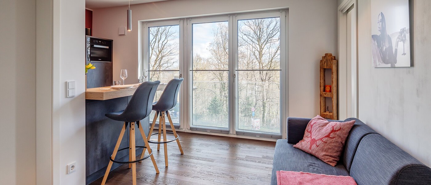 Ploché München Thalkirchen 02 Obývací prostor 12190