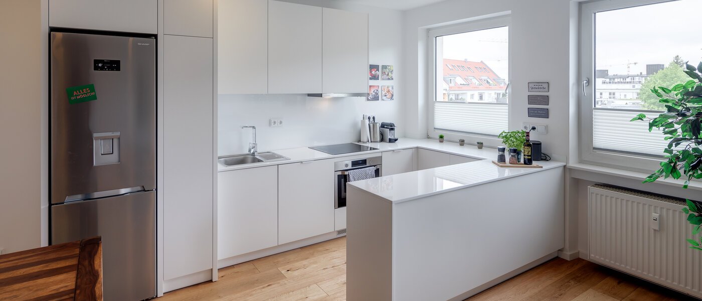 Flat München Westpark 01 Kjøkken 12215