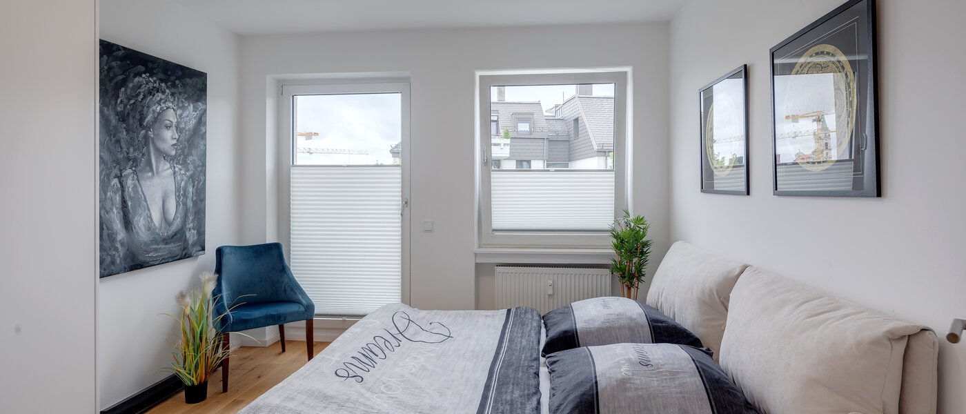 Flat München Westpark 01 Soverom 12215