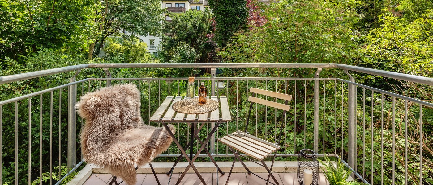 플랫 München Schwabing 01 발코니 12216