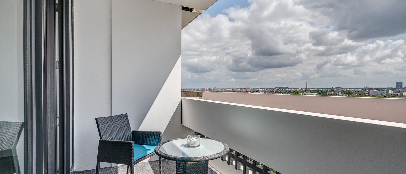 플랫 München Schwabing-West 01 발코니 12225