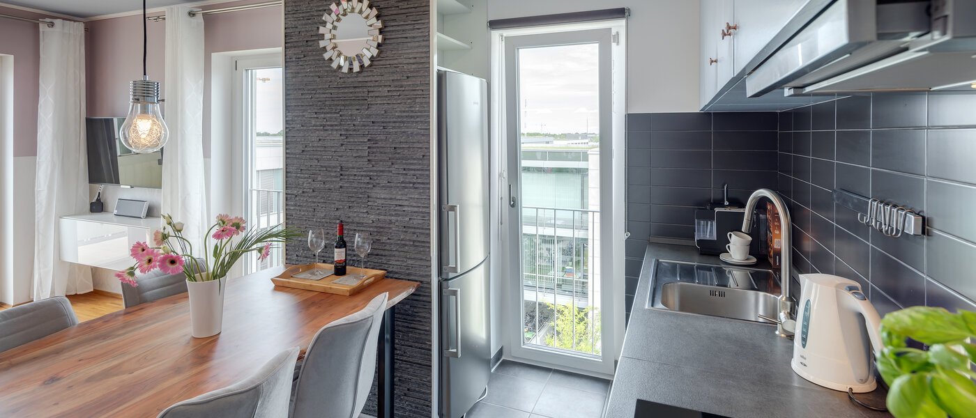 Plat München Messestadt Riem 03 Bucătărie 12258