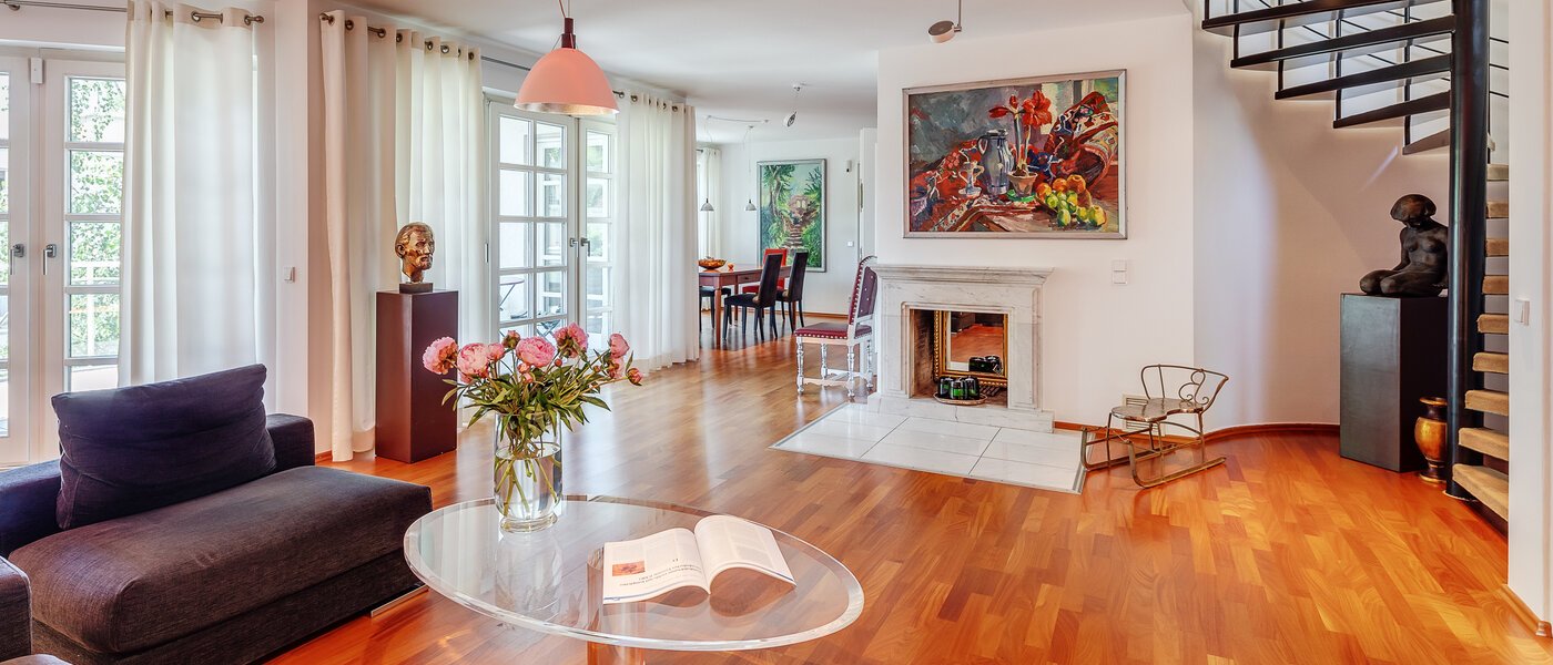 Düz München Herzogpark 01 Yaşam alanı 12265