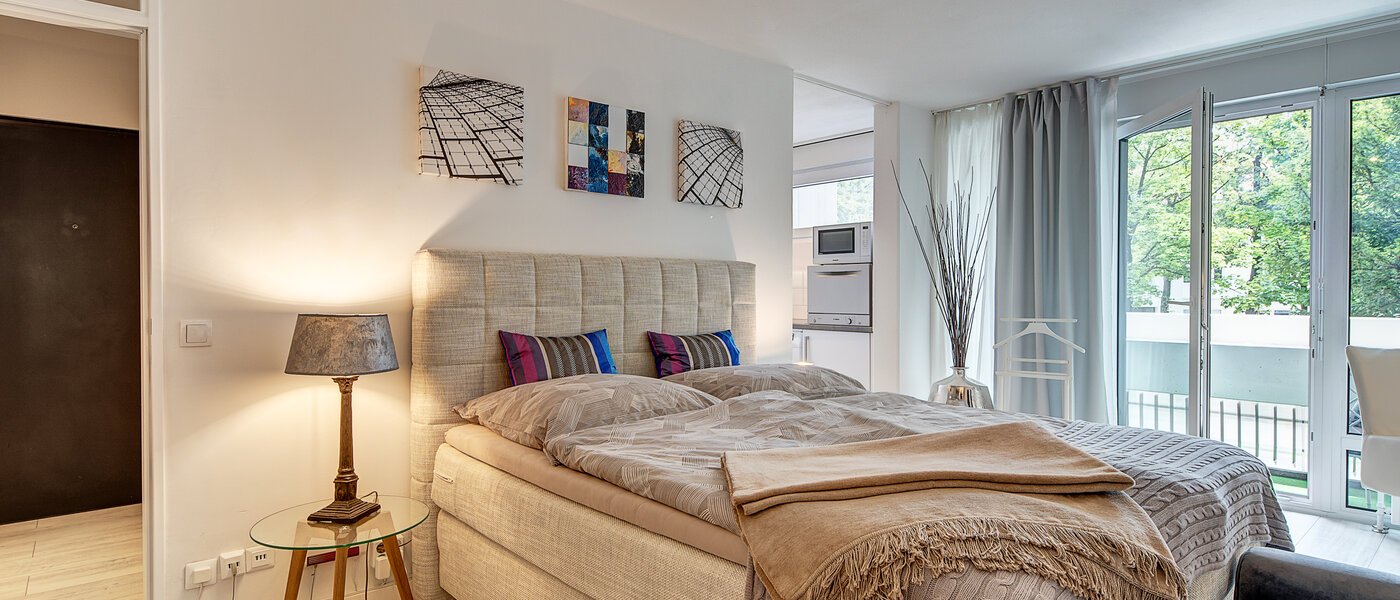 Ravna stran München Schwabing-West 01 Prostor za spanje 12284