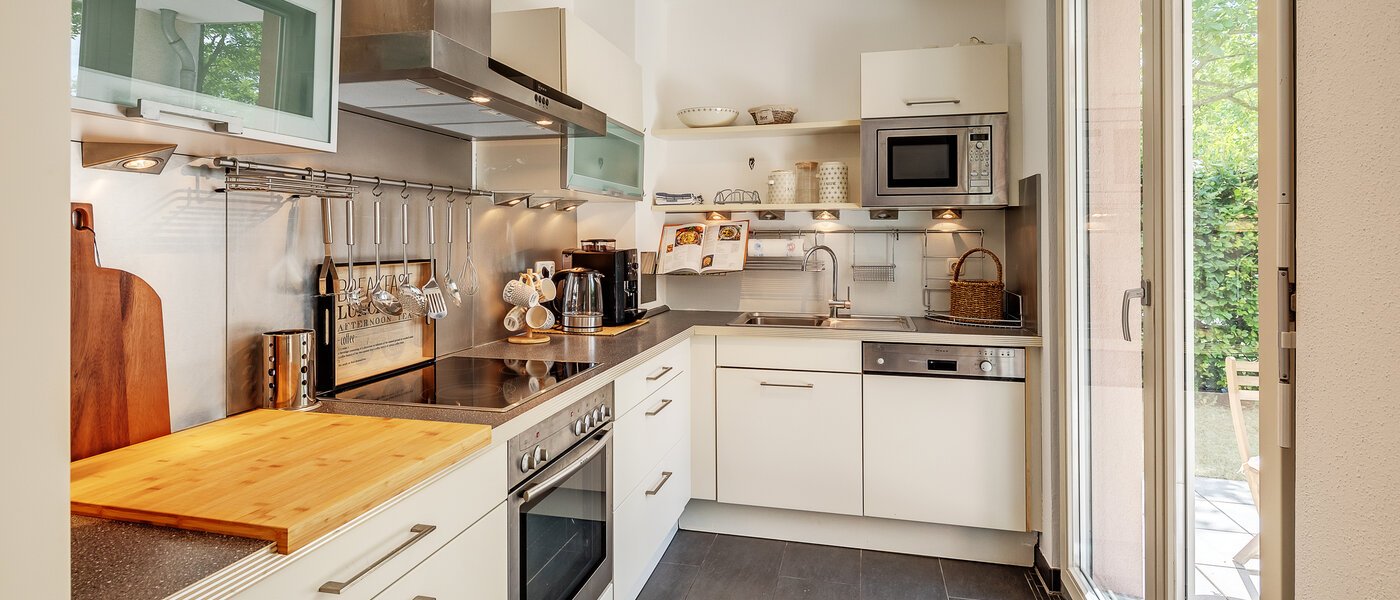 Tuin appartement München Messestadt Riem 01 Keuken 12287