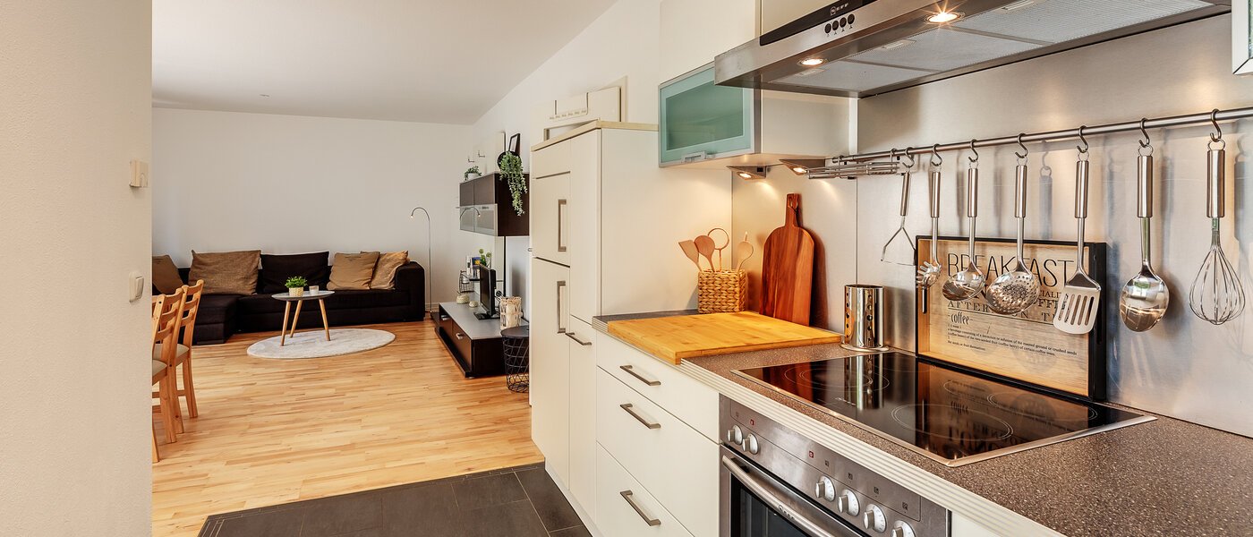 Tuin appartement München Messestadt Riem 03 Keuken 12287