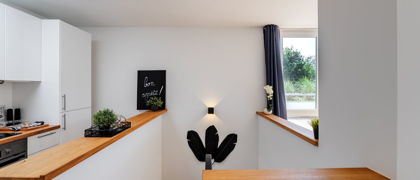 Maisonette daire München Moosach 01 Koridor/koridor geçidi 12293