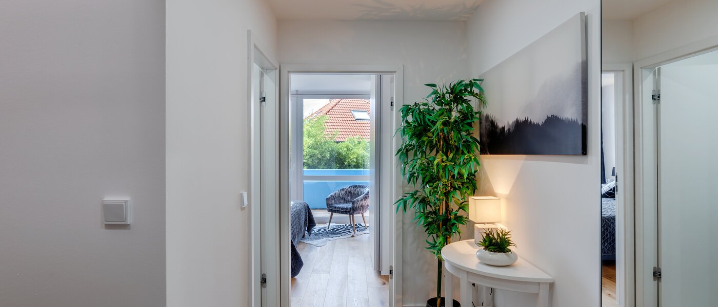 Maisonette daire München Moosach 03 Koridor/koridor geçidi 12293