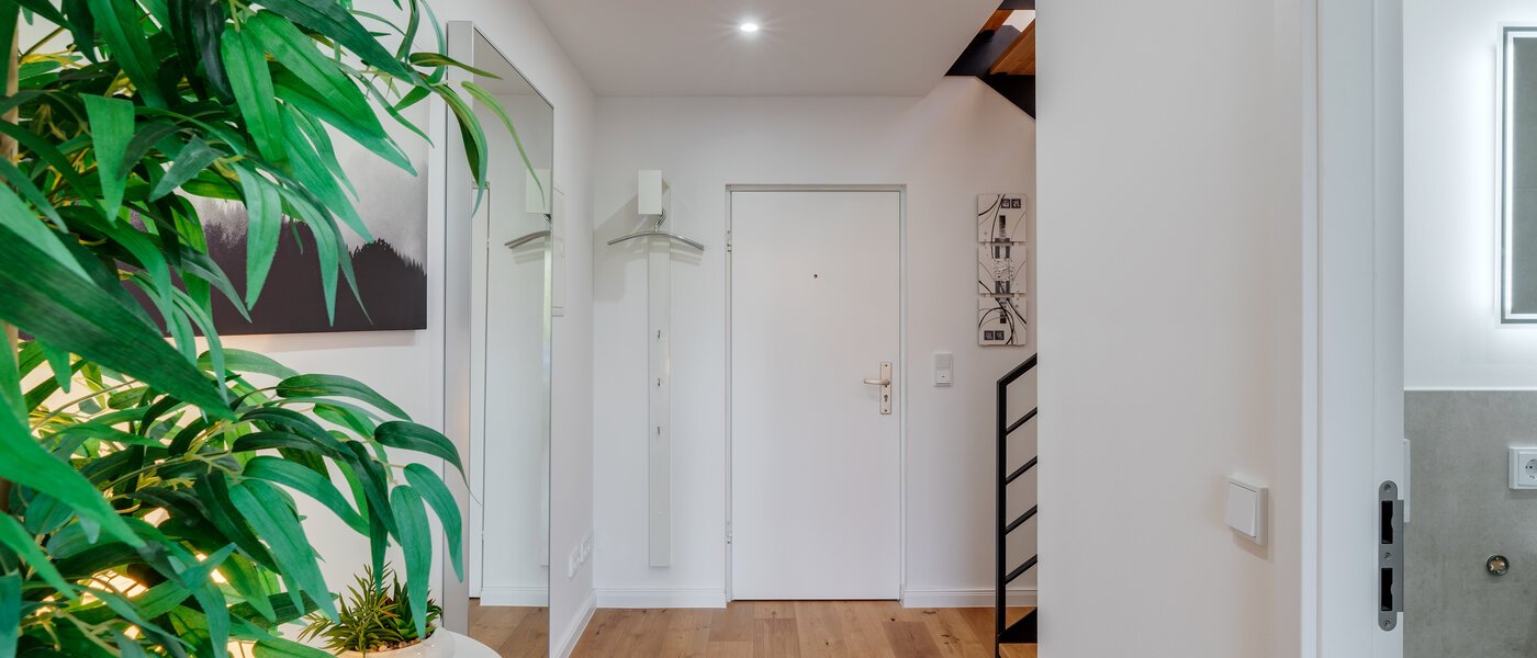 Maisonette daire München Moosach 04 Koridor/koridor geçidi 12293