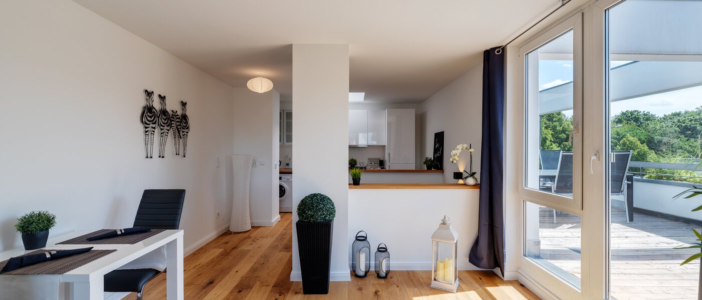 Maisonette daire München Moosach 02 Yaşam alanı 12293